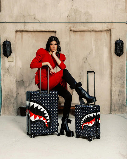 Sprayground SHARK MOB HIDEOUT CARRY-ON LUGGAGE