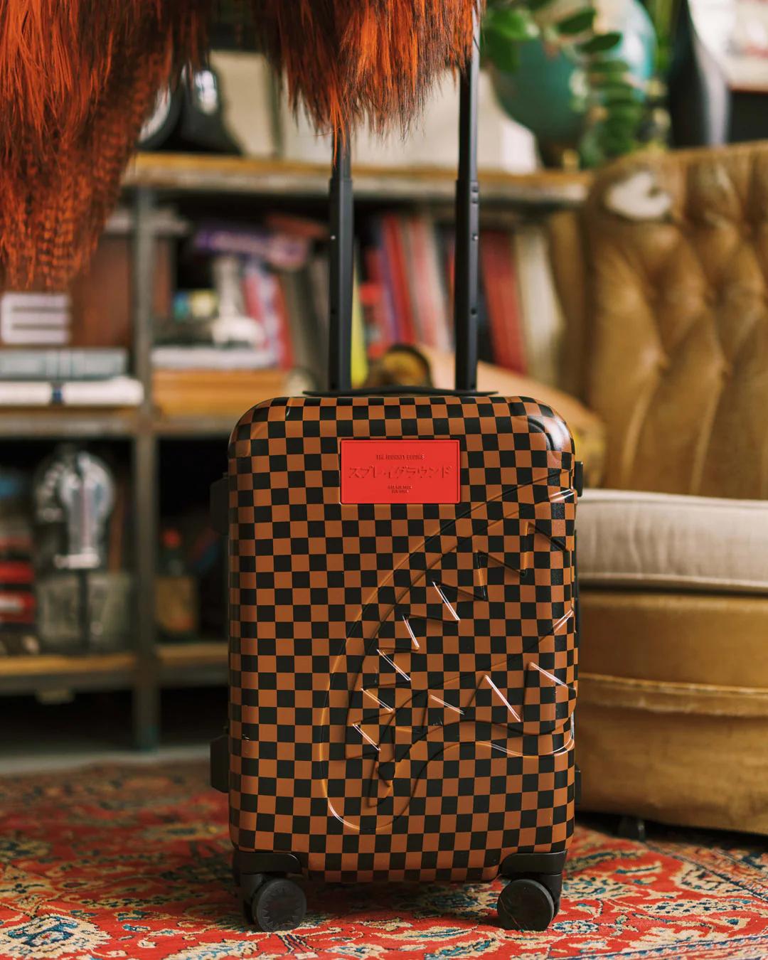Sprayground KATANA CHECK BOSS CARRY-ON LUGGAGE