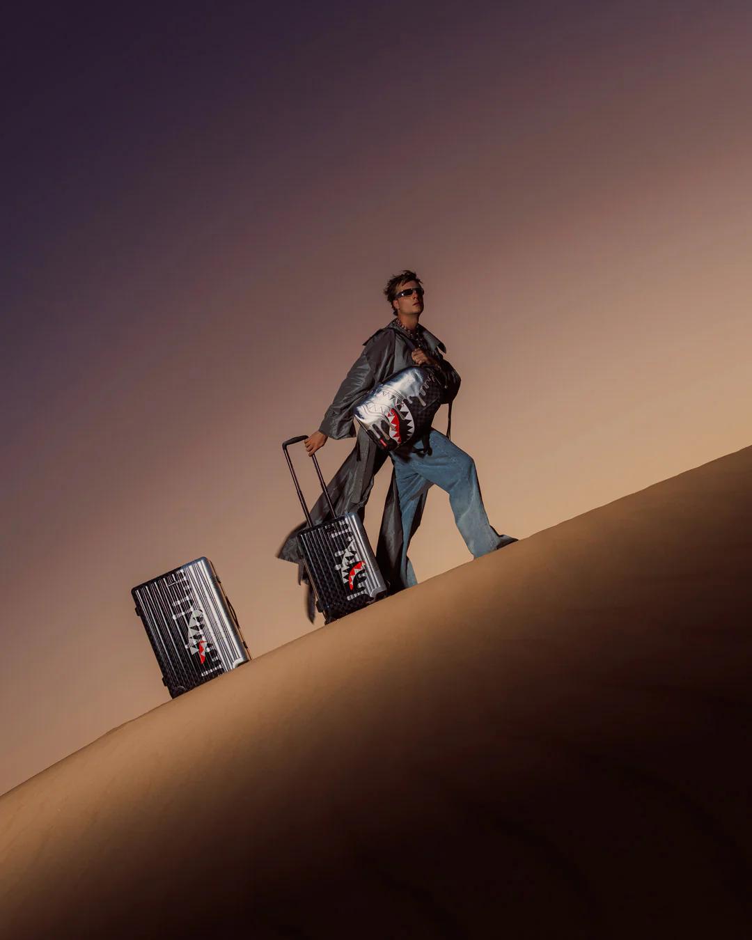 Sprayground CHROME SPECTRE CARRY-ON LUGGAGE