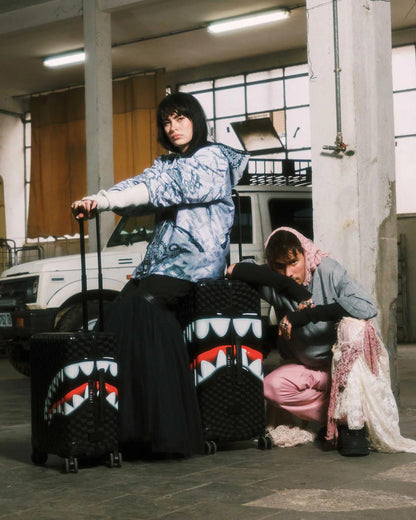 Sprayground SHARKS IN PARIS HYPER PUFF CARRY-ON LUGGAGE