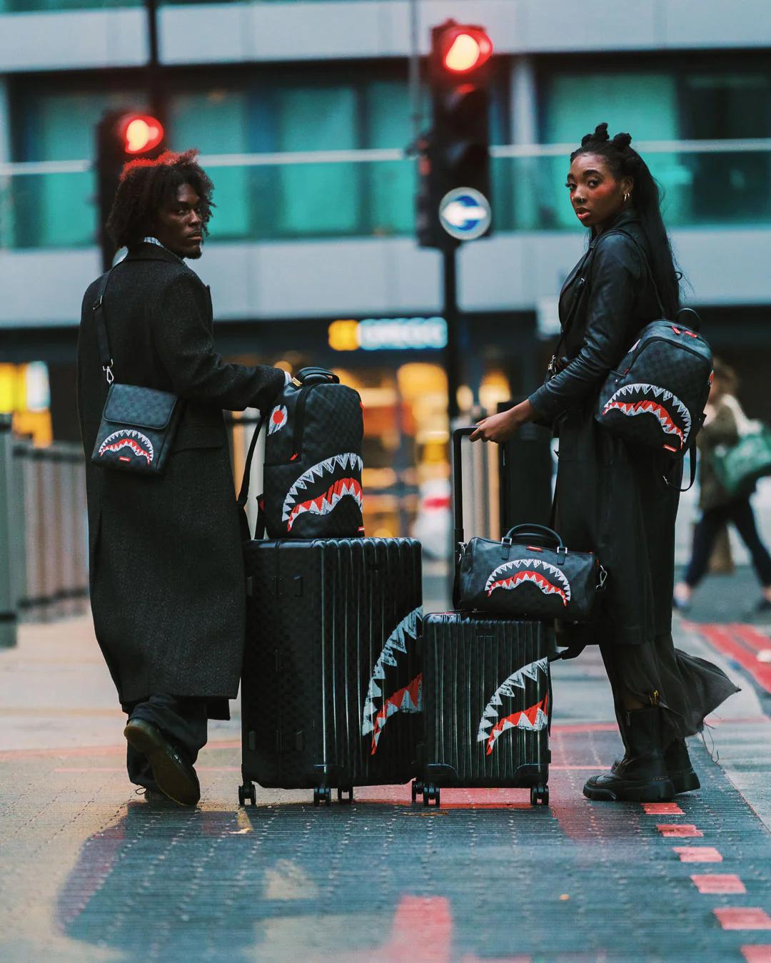 Sprayground MIDNIGHT SHADOW CARRY-ON LUGGAGE