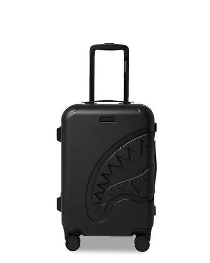 Sprayground THE JOURNEY BEGINS SHARKITECTURE CARRY-ON LUGGAGE BLACK WITH EXTRA STI