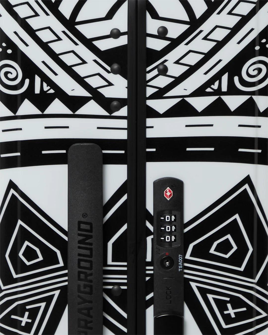 Sprayground A.I. AFRICAN INTELLIGENCE THE SKYHAWK CARRY-ON LUGGAGE - SANDFLOWER CO