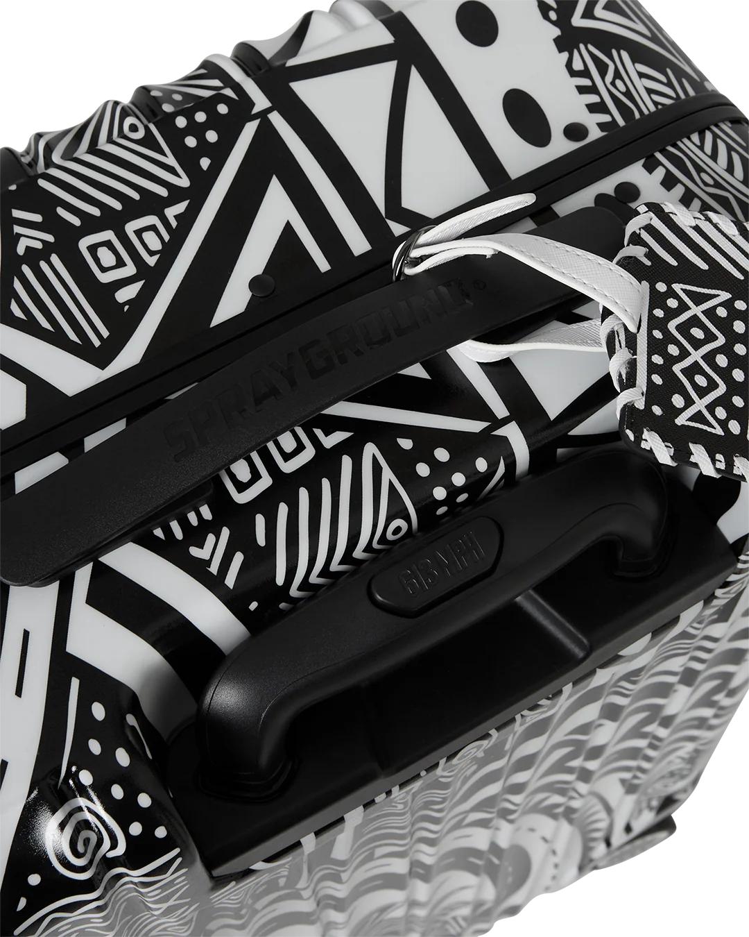 Sprayground A.I. AFRICAN INTELLIGENCE THE SKYHAWK CARRY-ON LUGGAGE - SANDFLOWER CO