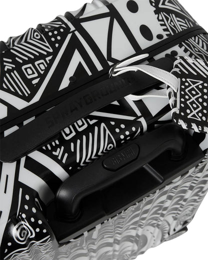 Sprayground A.I. AFRICAN INTELLIGENCE THE SKYHAWK CARRY-ON LUGGAGE - SANDFLOWER CO