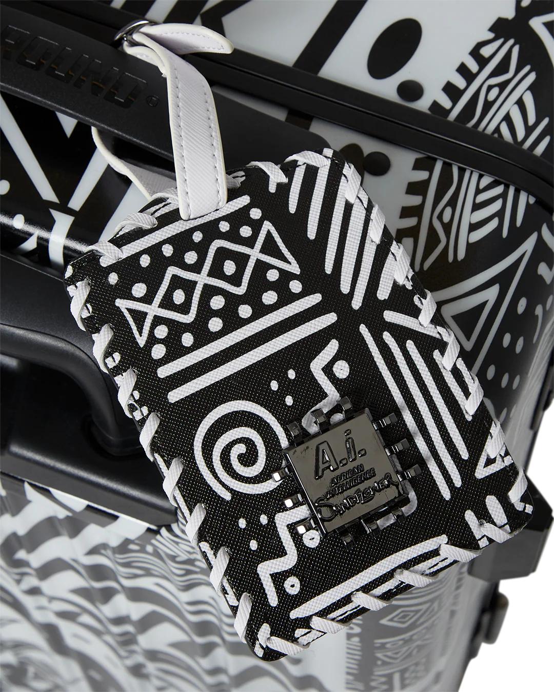 Sprayground A.I. AFRICAN INTELLIGENCE THE SKYHAWK CARRY-ON LUGGAGE - SANDFLOWER CO