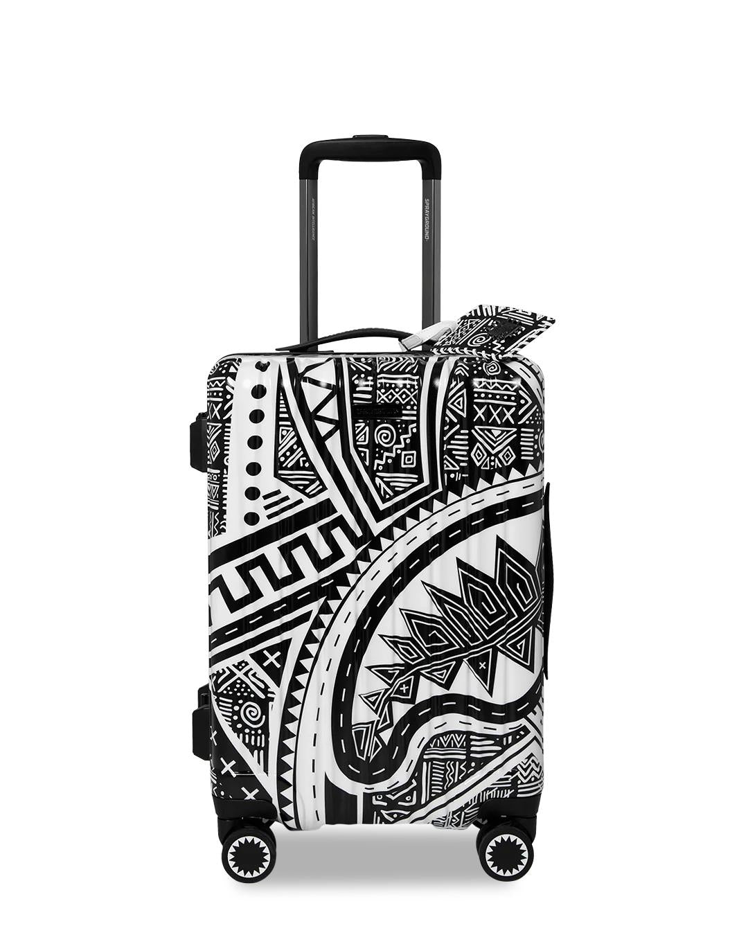 Sprayground A.I. AFRICAN INTELLIGENCE THE SKYHAWK CARRY-ON LUGGAGE - SANDFLOWER CO