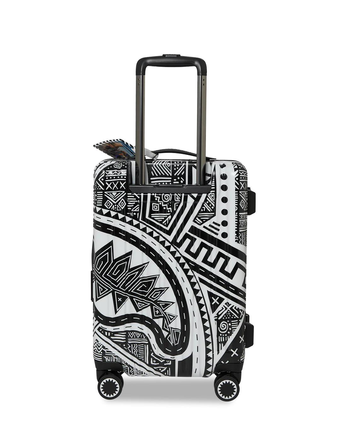 Sprayground A.I. AFRICAN INTELLIGENCE THE SKYHAWK CARRY-ON LUGGAGE - SANDFLOWER CO