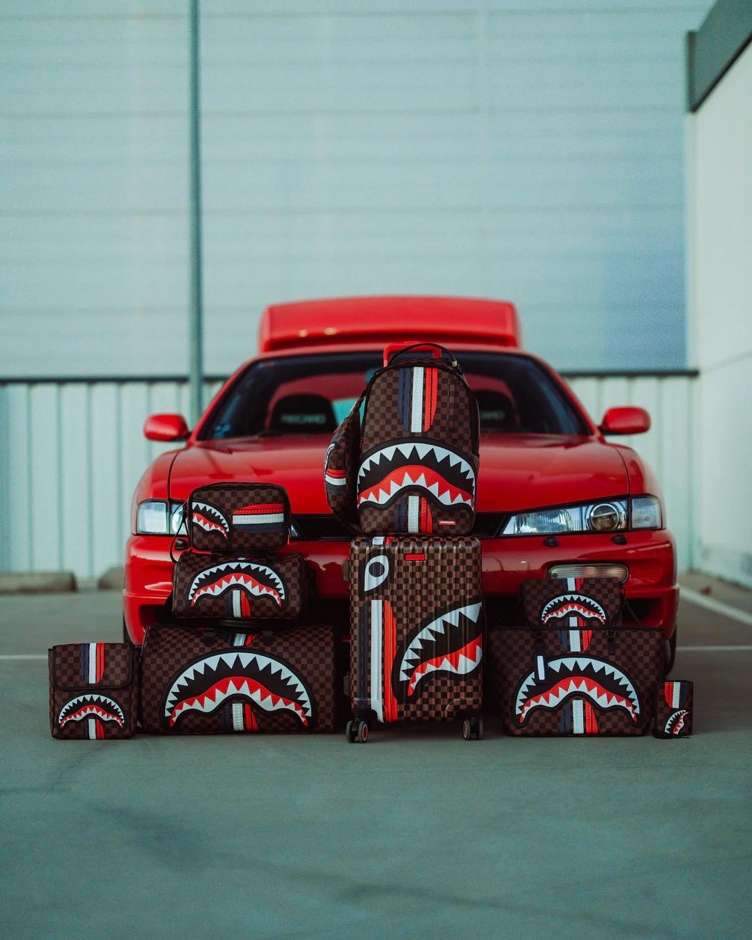 Sprayground SHARKS IN PARIS GT HARD SHELL CARRY-ON LUGGAGE