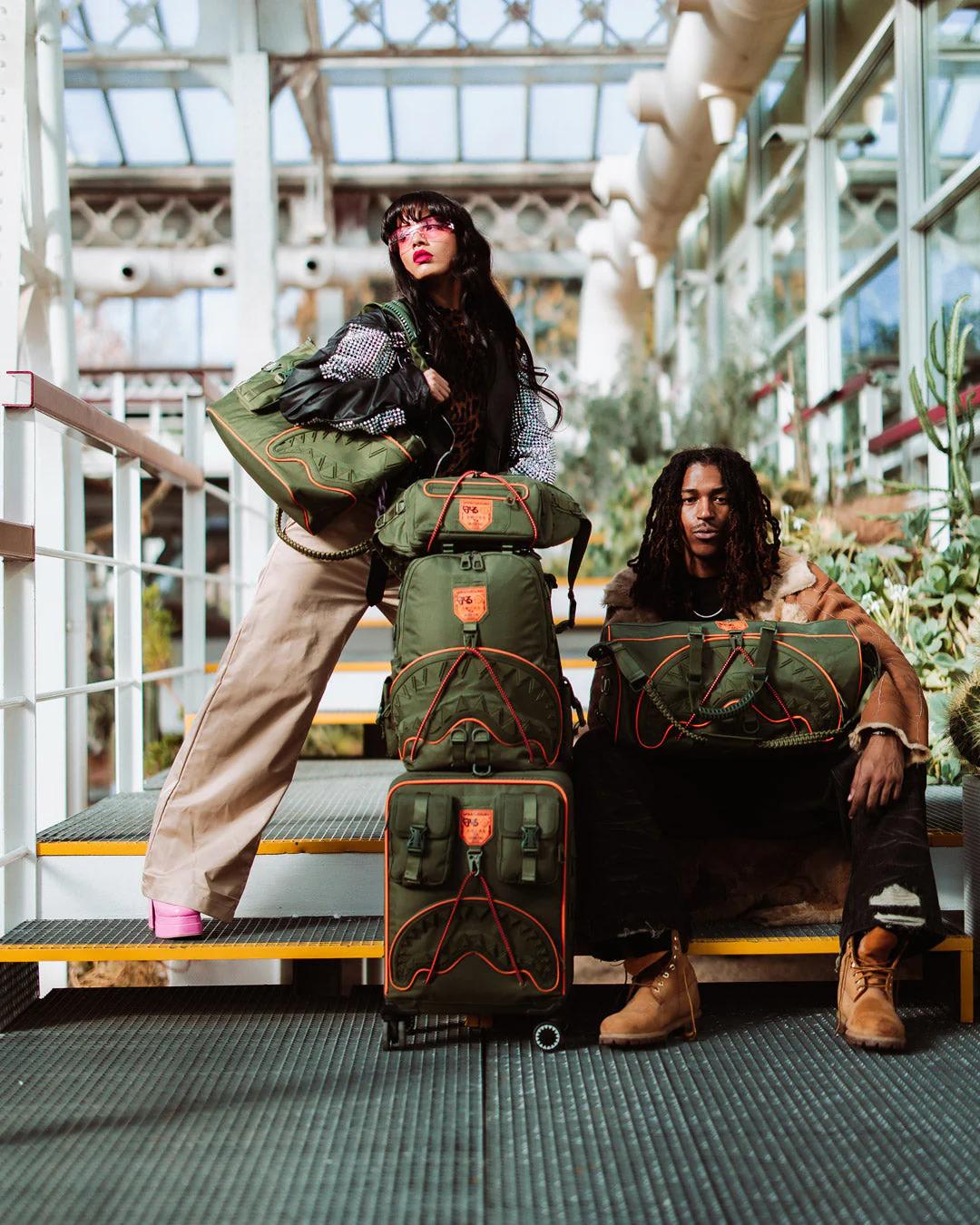Sprayground SPECIAL OPS SHARK SQUAD CARRY-ON LUGGAGE