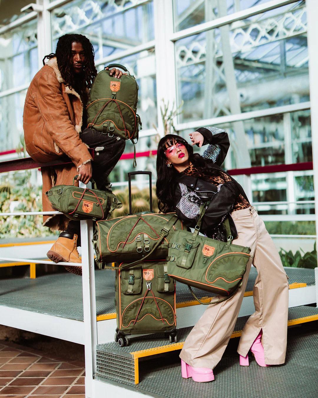 Sprayground SPECIAL OPS SHARK SQUAD CARRY-ON LUGGAGE