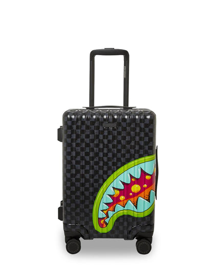 Sprayground SLIME TAKEOVER HARD SHELL CARRY-ON LUGGAGE