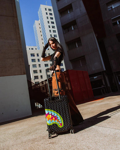 Sprayground SLIME TAKEOVER HARD SHELL CARRY-ON LUGGAGE