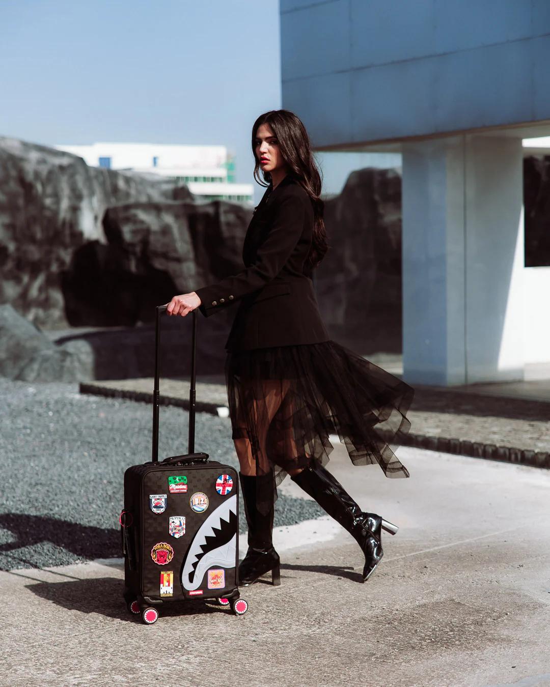 Sprayground GLOBAL MOGUL BILLIONAIRE IMPERIAL CARRY-ON LUGGAGE