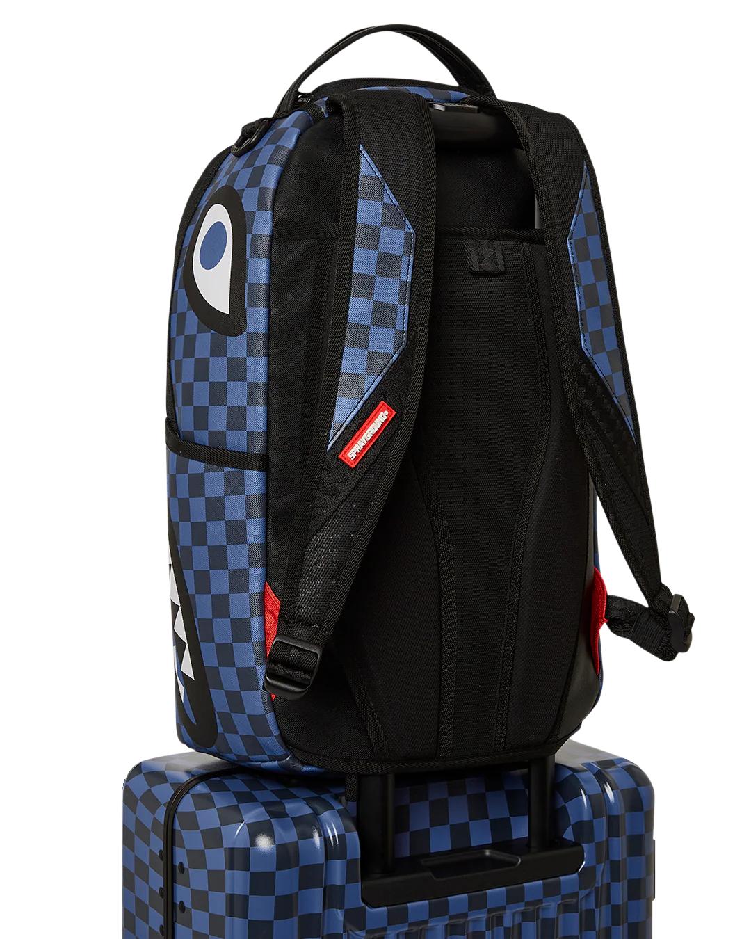 Sprayground MIDNIGHT MAGIC SHARKS IN PARIS HARD SHELL CARRY-ON LUGGAGE
