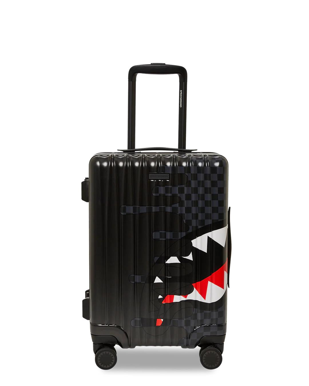 Sprayground SPEED SHARK SIDE SWIPE HARD SHELL CARRY-ON LUGGAGE