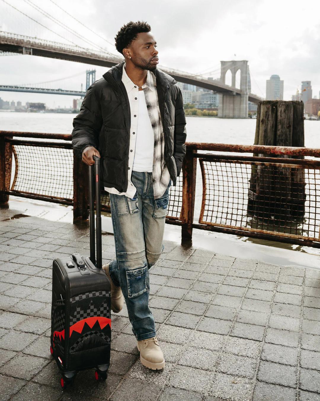 Sprayground SNOWWSTORM PUFFER IMPERIAL CARRY-ON LUGGAGE
