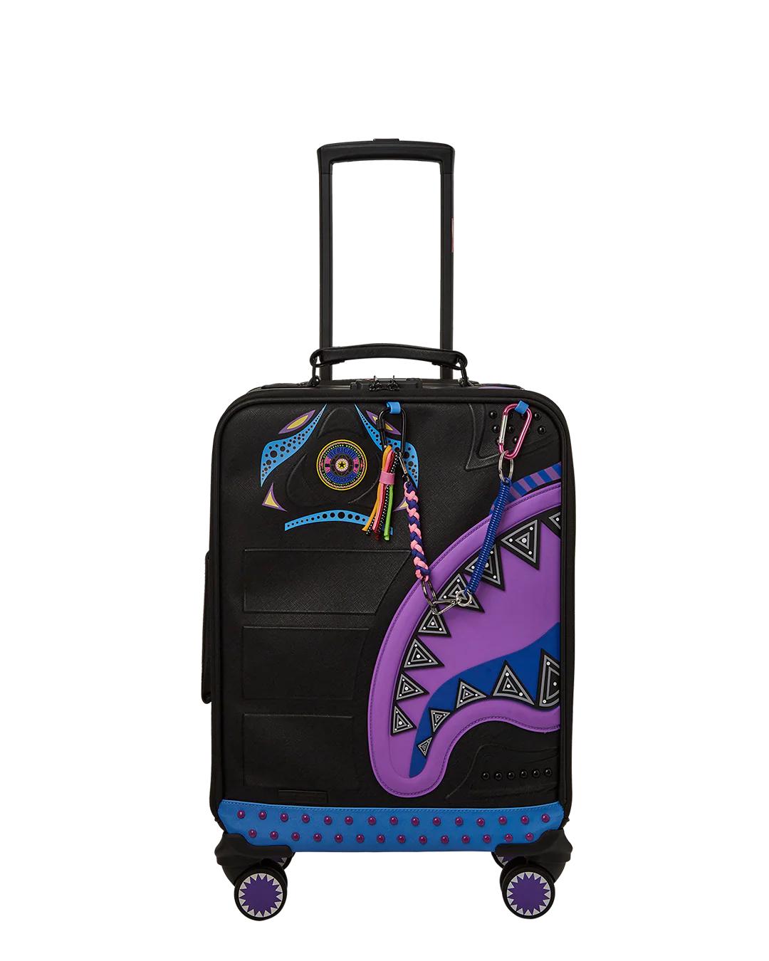 Sprayground A.I. BROOKLYN & BEYOND - SANDFLOWER COLLAB IMPERIAL CARRY-ON LUGGAGE