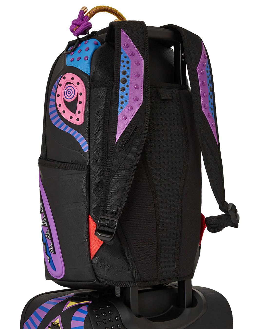 Sprayground A.I. BROOKLYN & BEYOND - SANDFLOWER COLLAB IMPERIAL CARRY-ON LUGGAGE