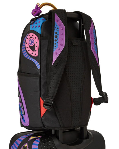 Sprayground A.I. BROOKLYN & BEYOND - SANDFLOWER COLLAB IMPERIAL CARRY-ON LUGGAGE