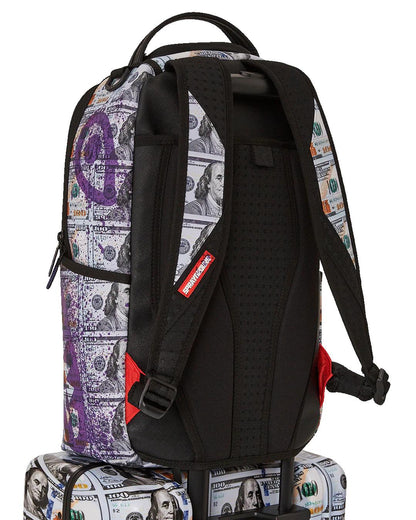 Sprayground BILLIONS IN THE BANK HARD SHELL CARRY-ON LUGGAGE