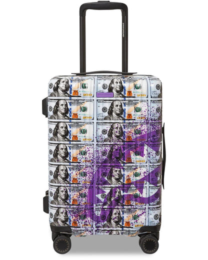 Sprayground BILLIONS IN THE BANK HARD SHELL CARRY-ON LUGGAGE