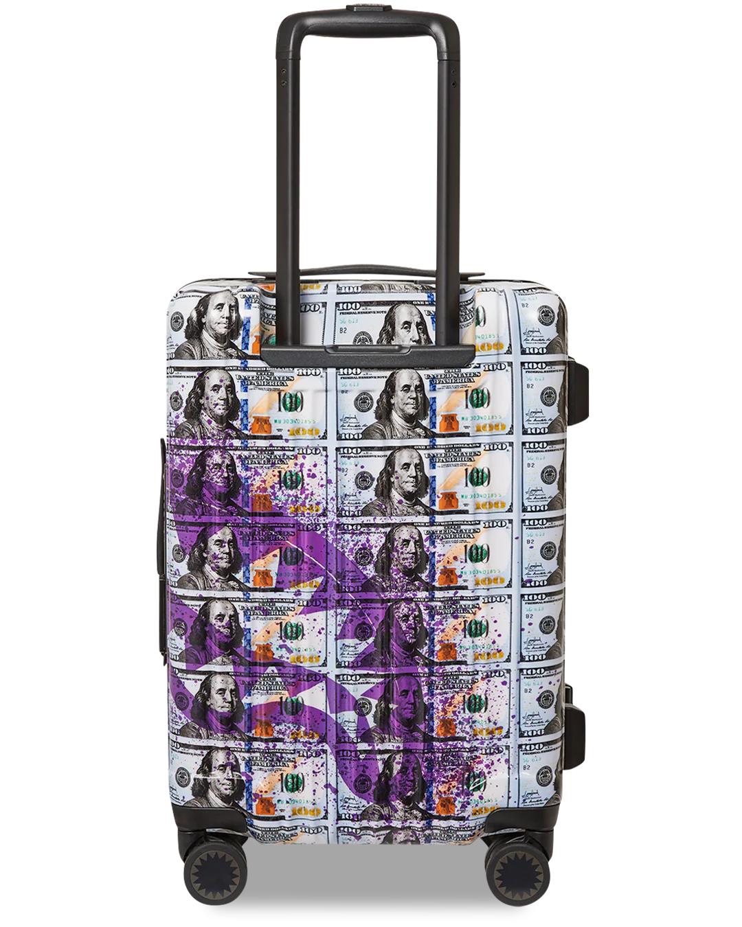 Sprayground BILLIONS IN THE BANK HARD SHELL CARRY-ON LUGGAGE