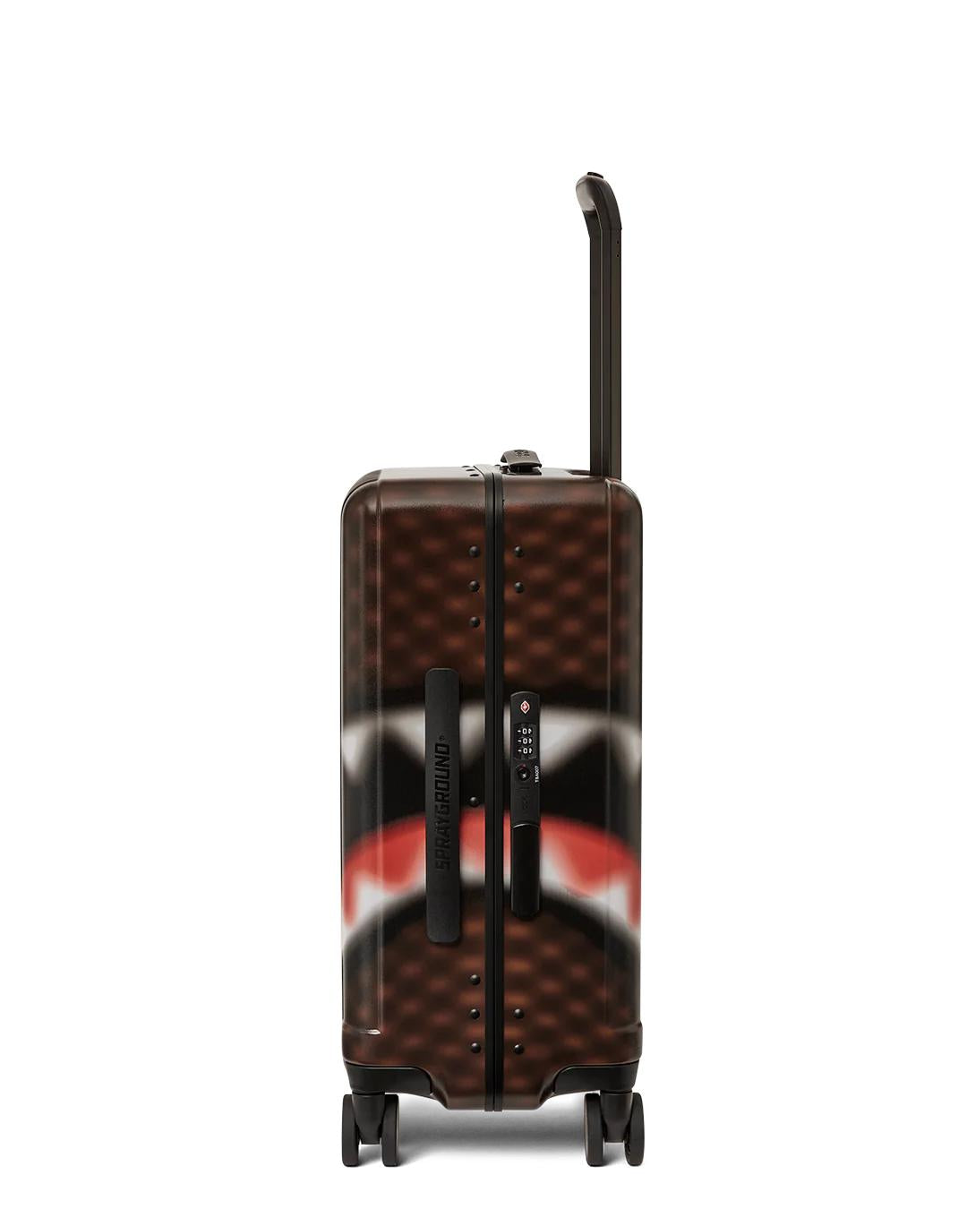 Sprayground SHARKS IN PARIS BLUR EFFECT CARRY-ON LUGGAGE