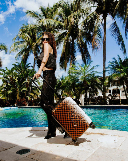 Sprayground SPRAYSHARKS WORLDWIDE SHARKITECTURE CARRY-ON LUGGAGE