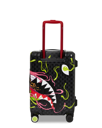 Sprayground SLIME DIME SHARKNAUTICS HARDSHELL CARRY-ON LUGGAGE