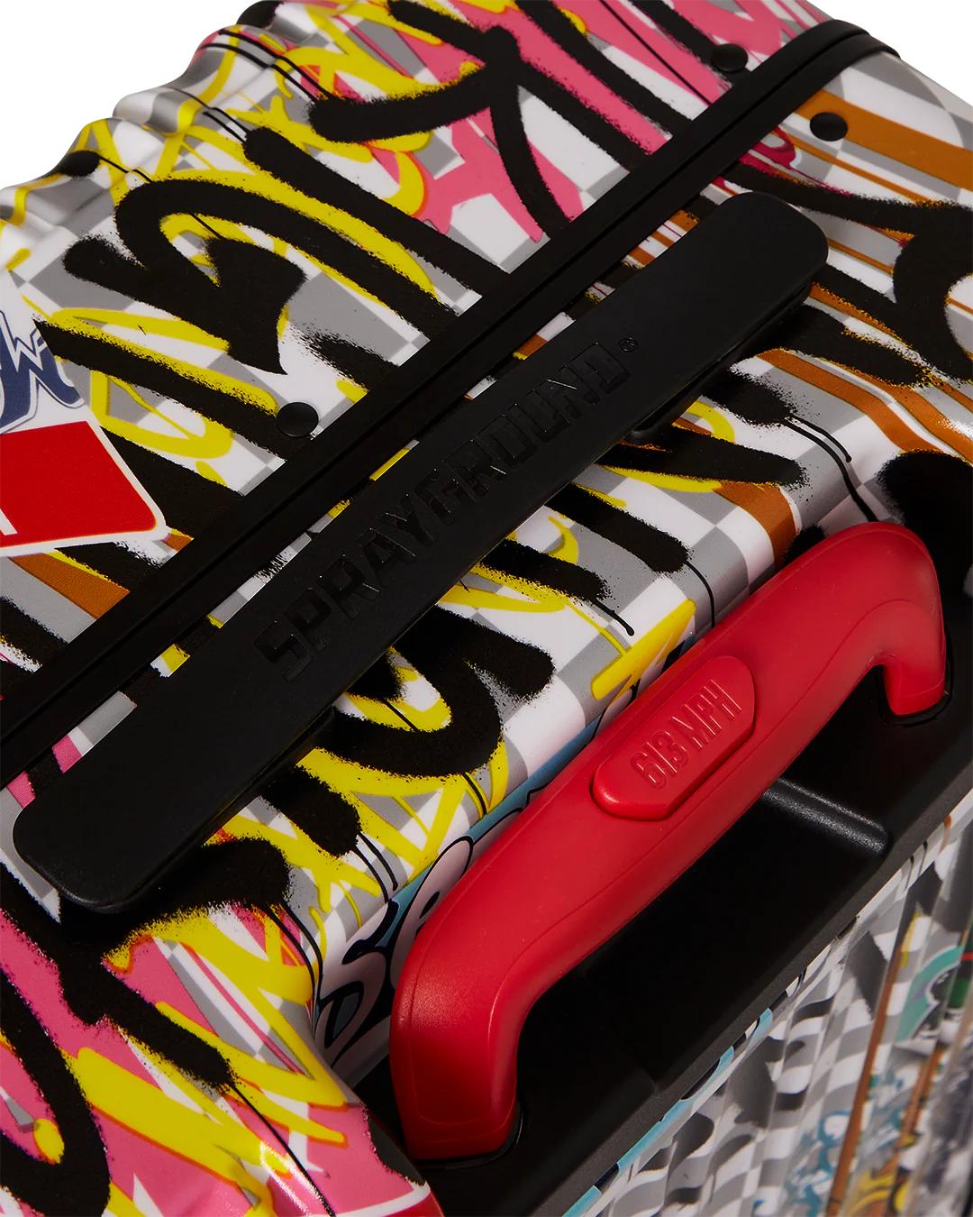 Sprayground CREATE ANOTHER DAY SHARKNAUTICS HARDSHELL CARRY-ON LUGGAGE