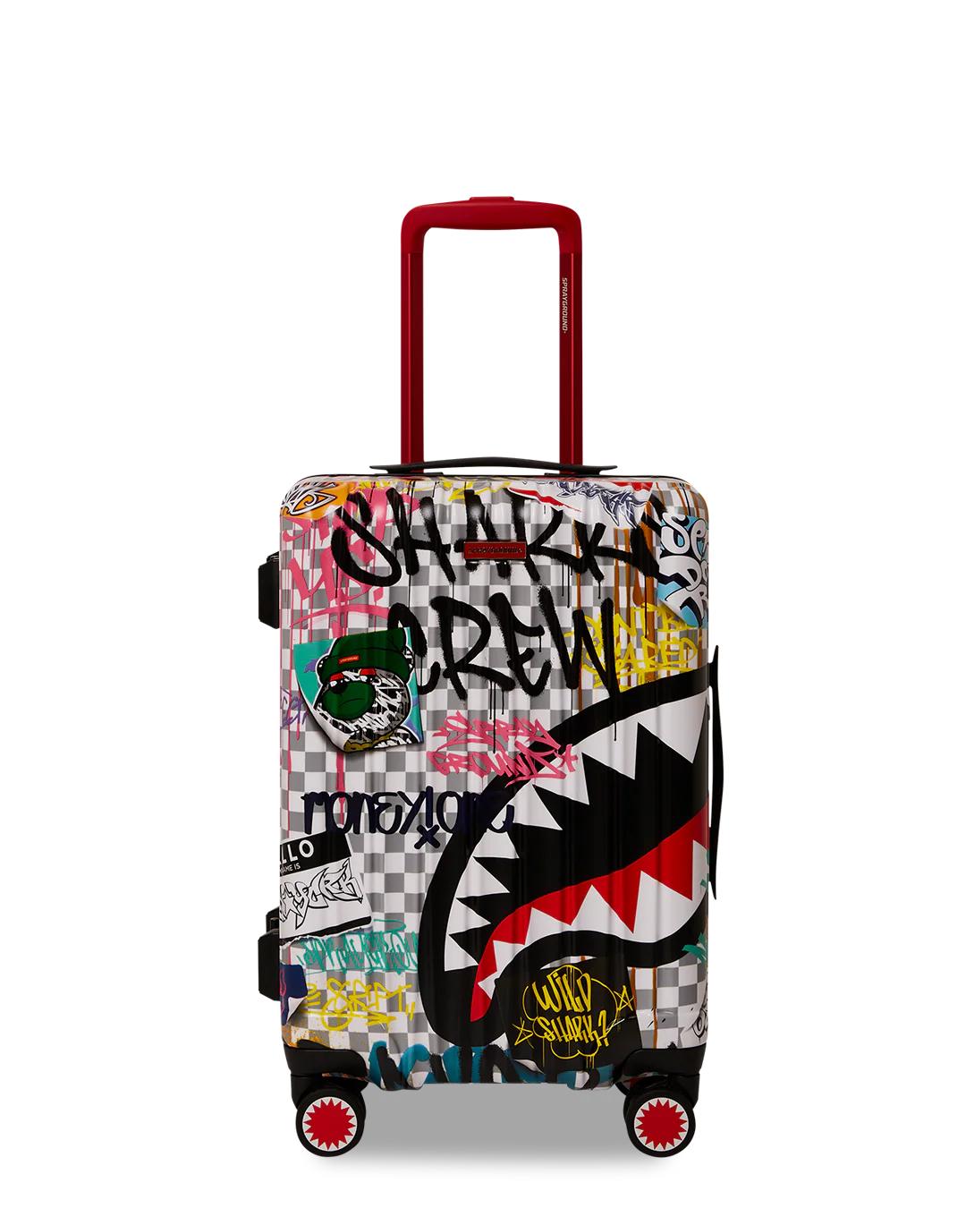 Sprayground CREATE ANOTHER DAY SHARKNAUTICS HARDSHELL CARRY-ON LUGGAGE