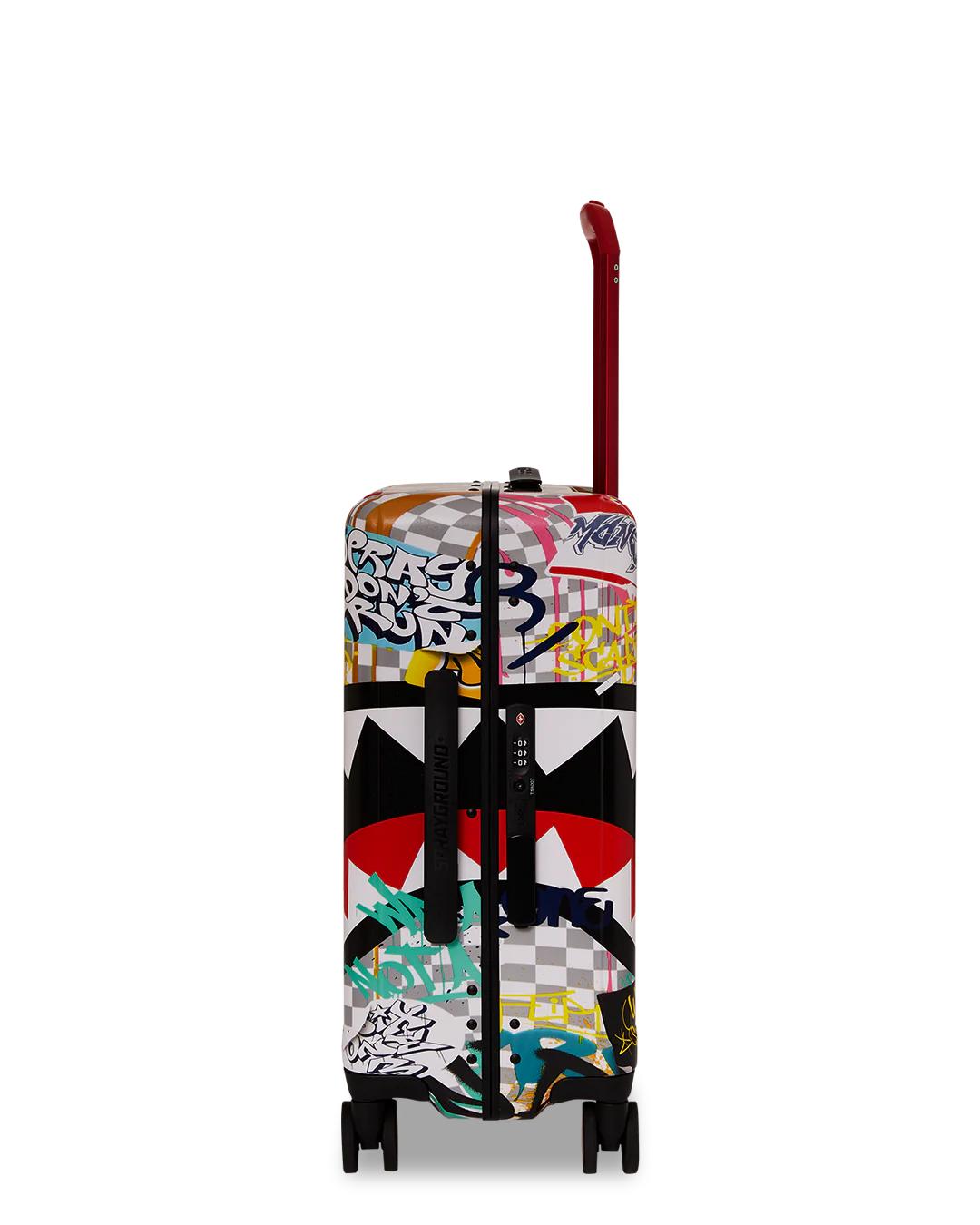 Sprayground CREATE ANOTHER DAY SHARKNAUTICS HARDSHELL CARRY-ON LUGGAGE