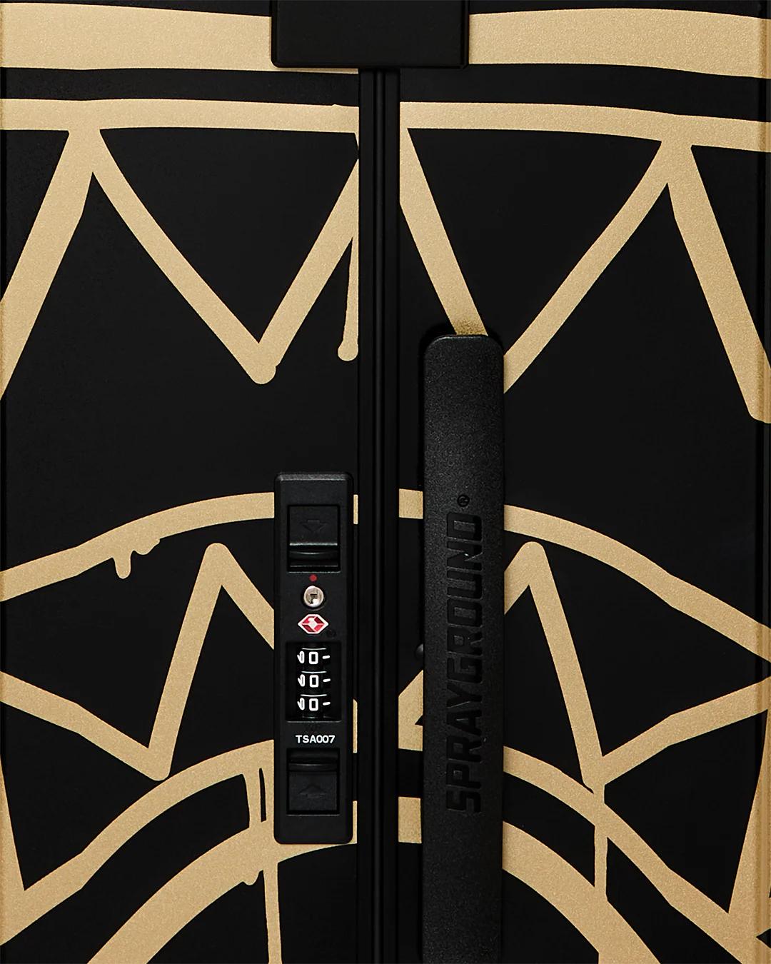 Sprayground GOLD FANG FULL-SIZE LUGGAGE