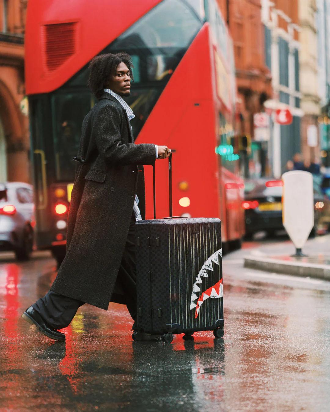 Sprayground MIDNIGHT SHADOW FULL-SIZE LUGGAGE