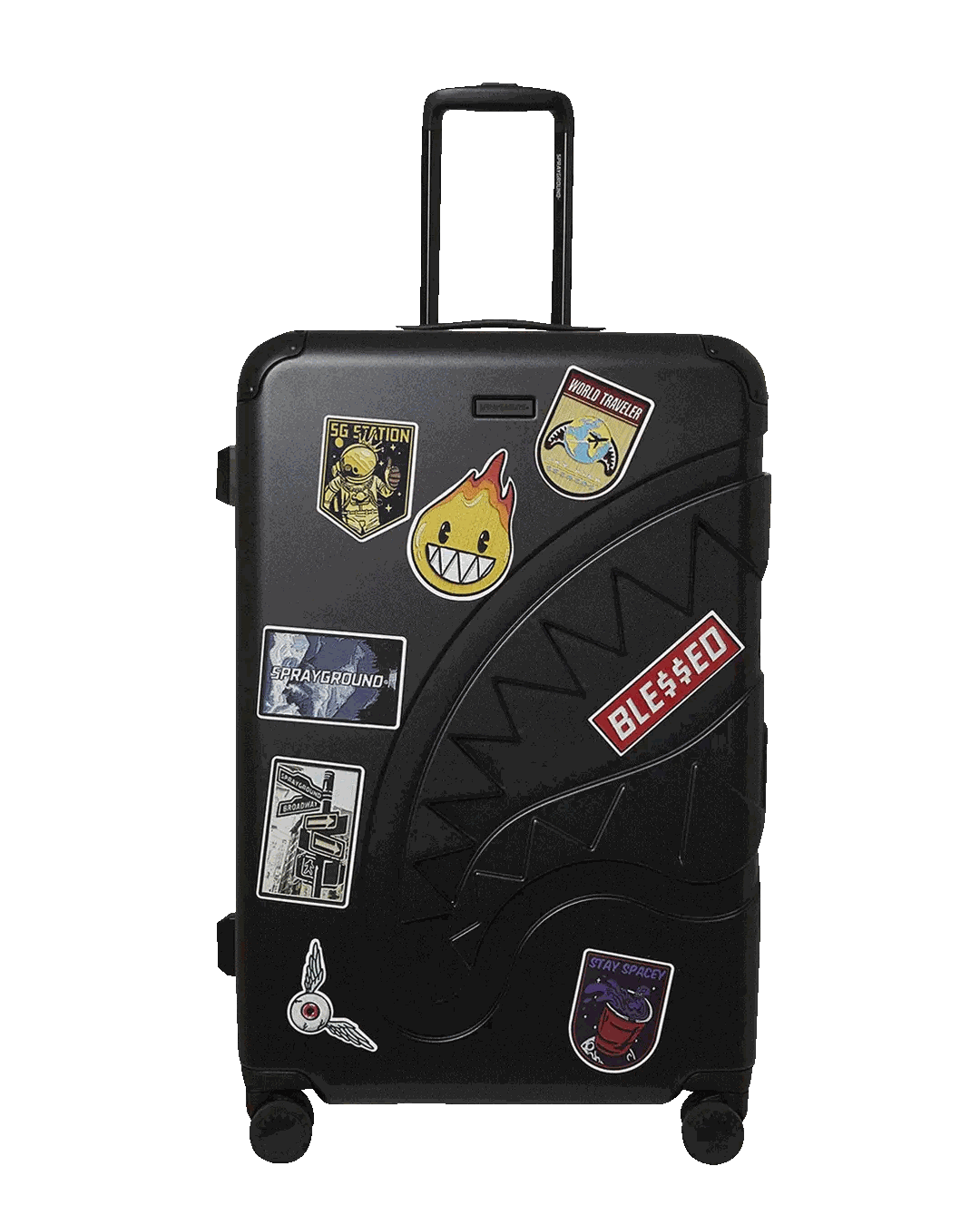 Sprayground THE JOURNEY BEGINS SHARKITECTURE FULL-SIZE LUGGAGE