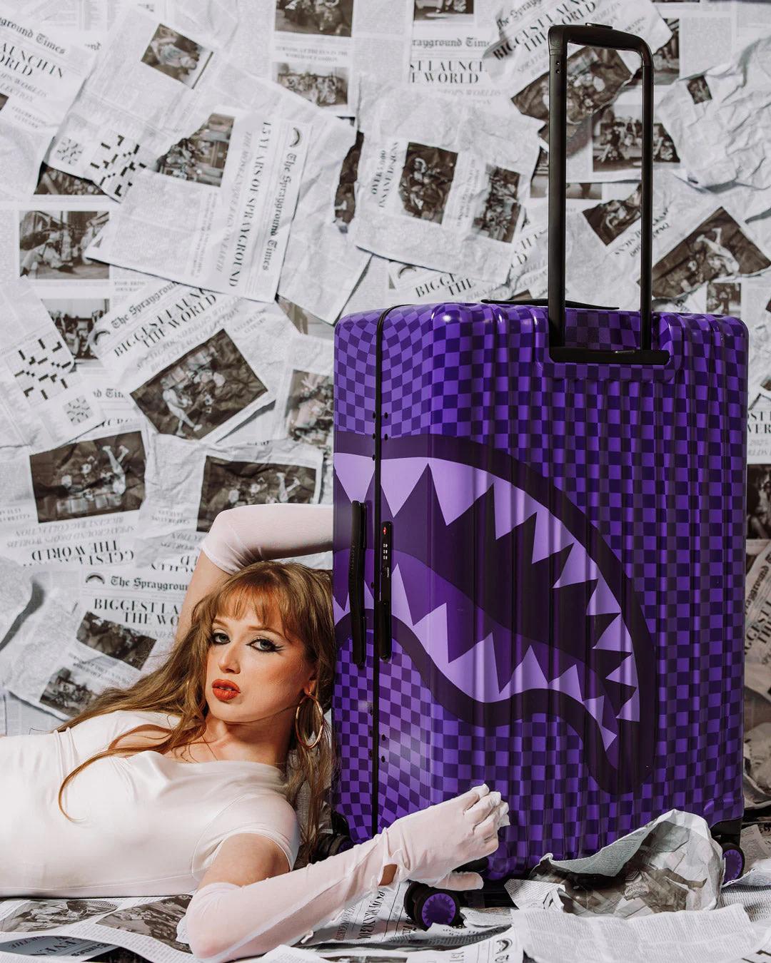 Sprayground ALL SYSTEMS GO FULL-SIZE LUGGAGE