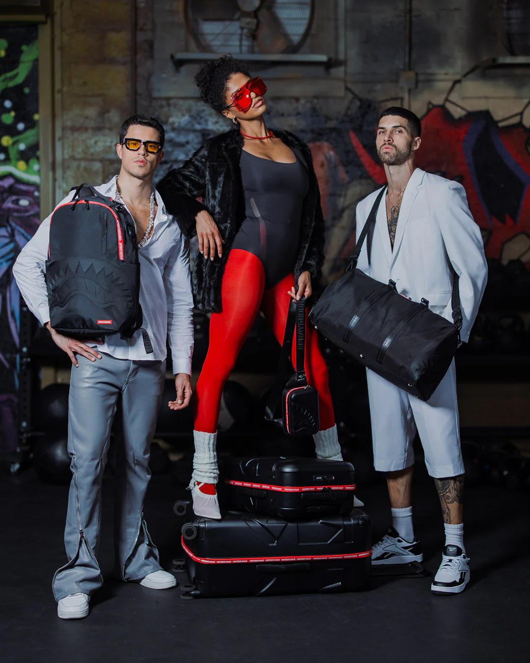 Sprayground THE HERO SHARKITECTURE FULL-SIZE LUGGAGE