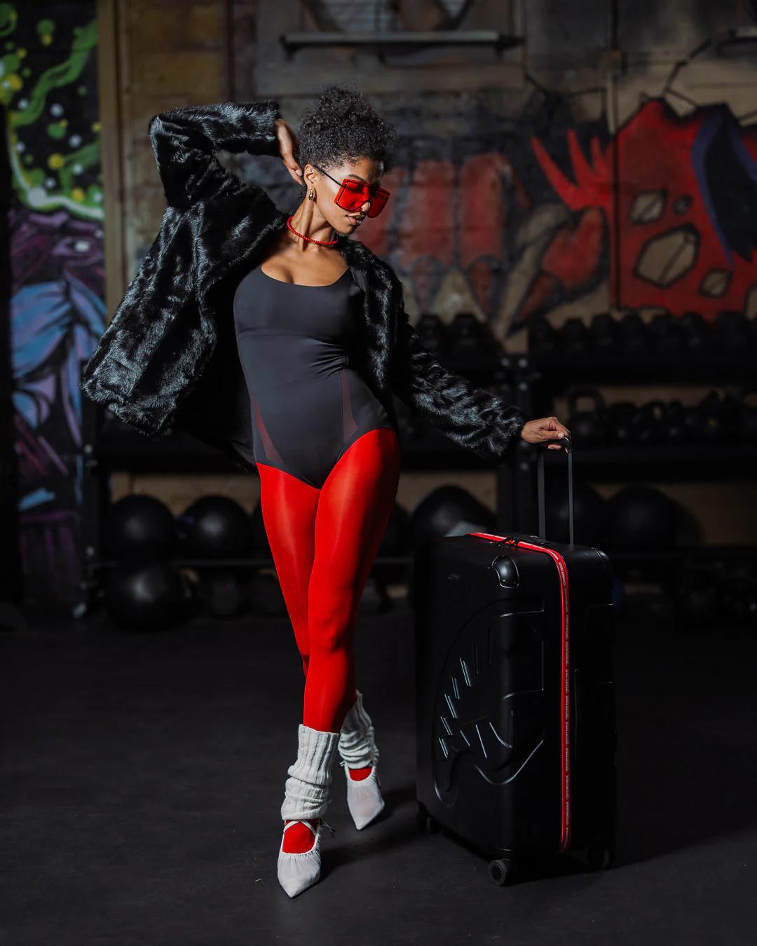 Sprayground THE HERO SHARKITECTURE FULL-SIZE LUGGAGE