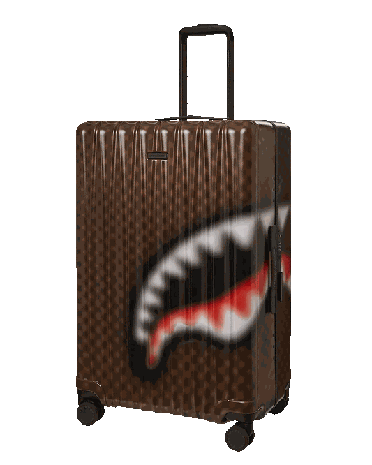 Sprayground SHARKS IN PARIS BLUR EFFECT FULL SIZE LUGGAGE