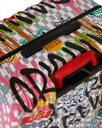 Sprayground CREATE ANOTHER DAY SHARKNAUTICS HARDSHELL FULL-SIZE LUGGAGE