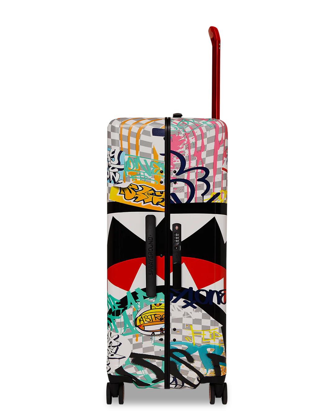 Sprayground CREATE ANOTHER DAY SHARKNAUTICS HARDSHELL FULL-SIZE LUGGAGE