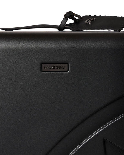Sprayground REALITY CHECK SHARKITECTURE FULL-SIZE JETBLACK LUGGAGE (GUNMETAL HARDW