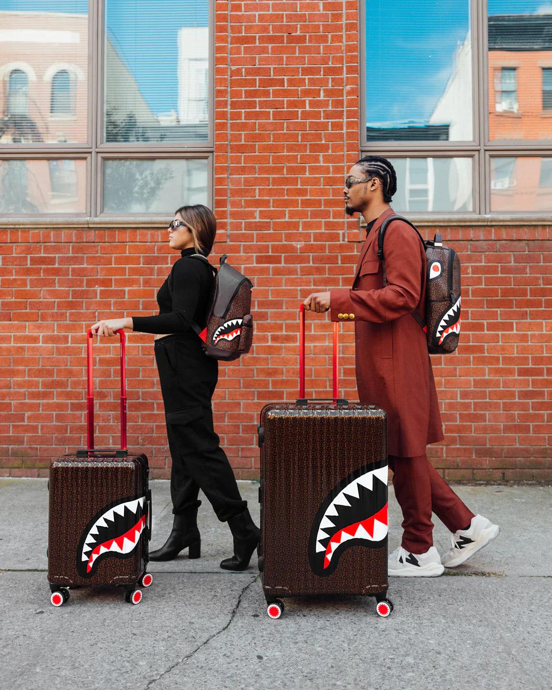 Sprayground FRENZY SHARKS SHARKNAUTICS HARDSHELL FULL-SIZE LUGGAGE
