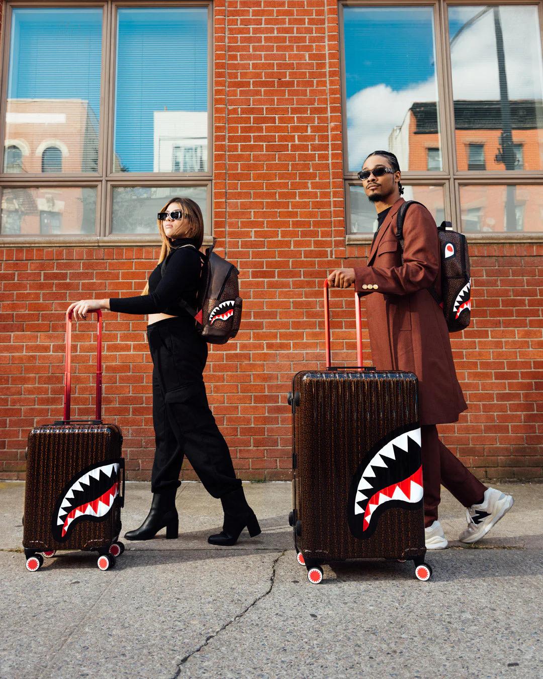 Sprayground FRENZY SHARKS SHARKNAUTICS HARDSHELL FULL-SIZE LUGGAGE