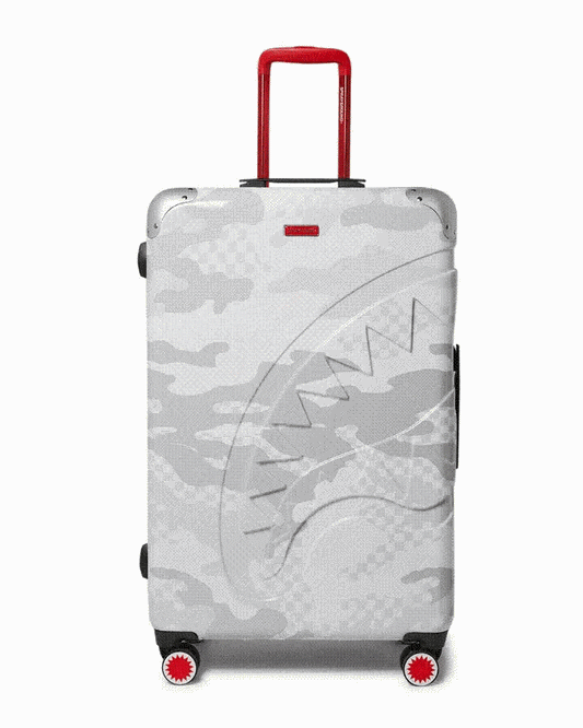 Sprayground 3AM LE BLANC SHARKNAUTICS HARDSHELL FULL-SIZE LUGGAGE