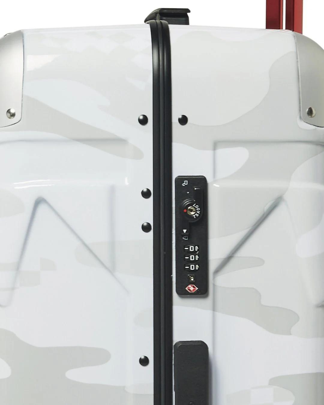 Sprayground 3AM LE BLANC SHARKNAUTICS HARDSHELL FULL-SIZE LUGGAGE