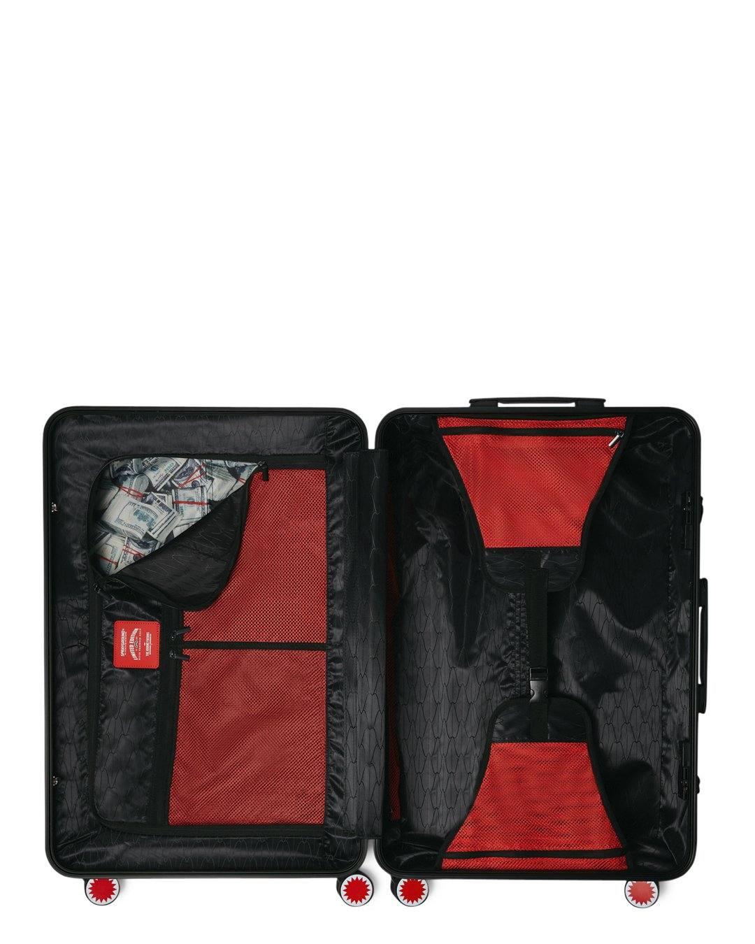 Sprayground 3AM LE BLANC SHARKNAUTICS HARDSHELL FULL-SIZE LUGGAGE