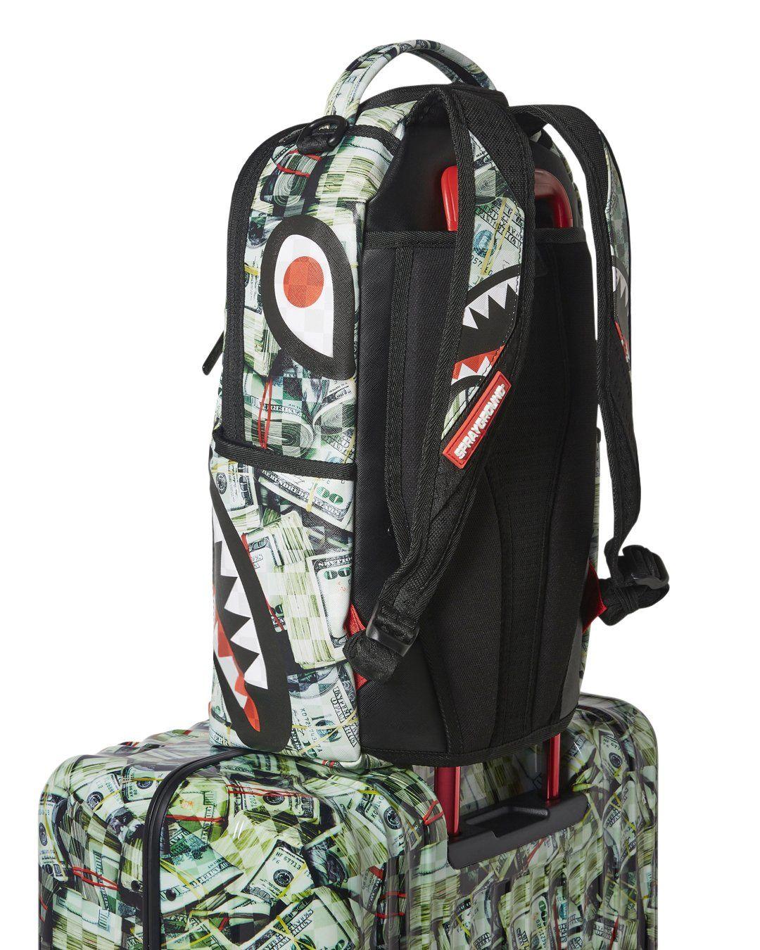 Sprayground MAMA I MADE IT SHARKITECTURE HARDSHELL FULL-SIZE LUGGAGE