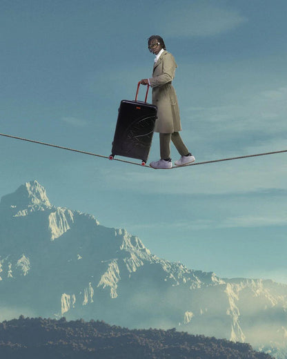 Sprayground SHARKITECTURE MOLDED 2 PC LUGGAGE SET
